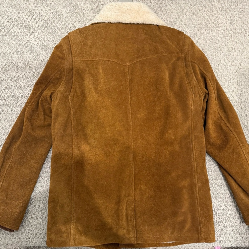 Iron & Resin Limited Edition Run Buffalo Suede Lincoln Jacket, Men’s Size Medium - Picture 2 of 10